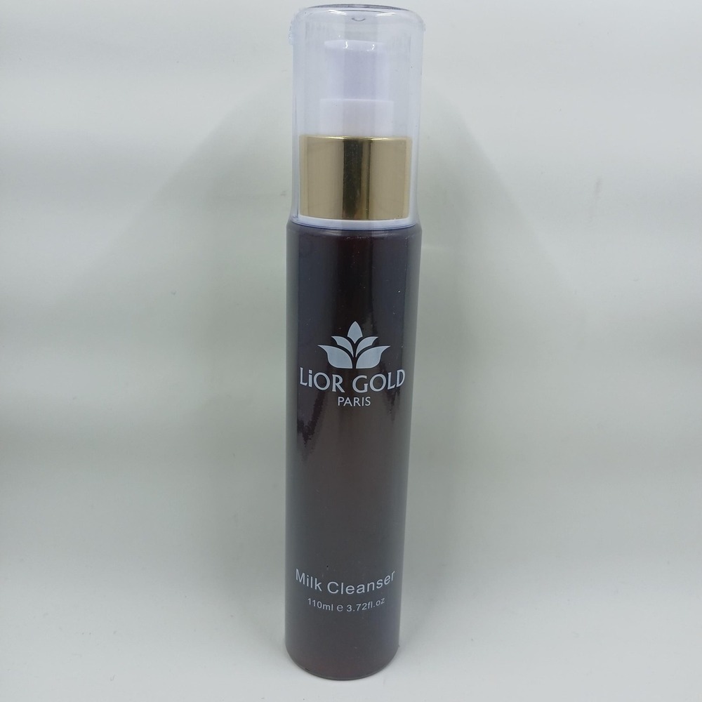Lior Gold Paris Milk Cleanser 110ml Face Cleanser 24K Gold Women Cruelty‎ Free